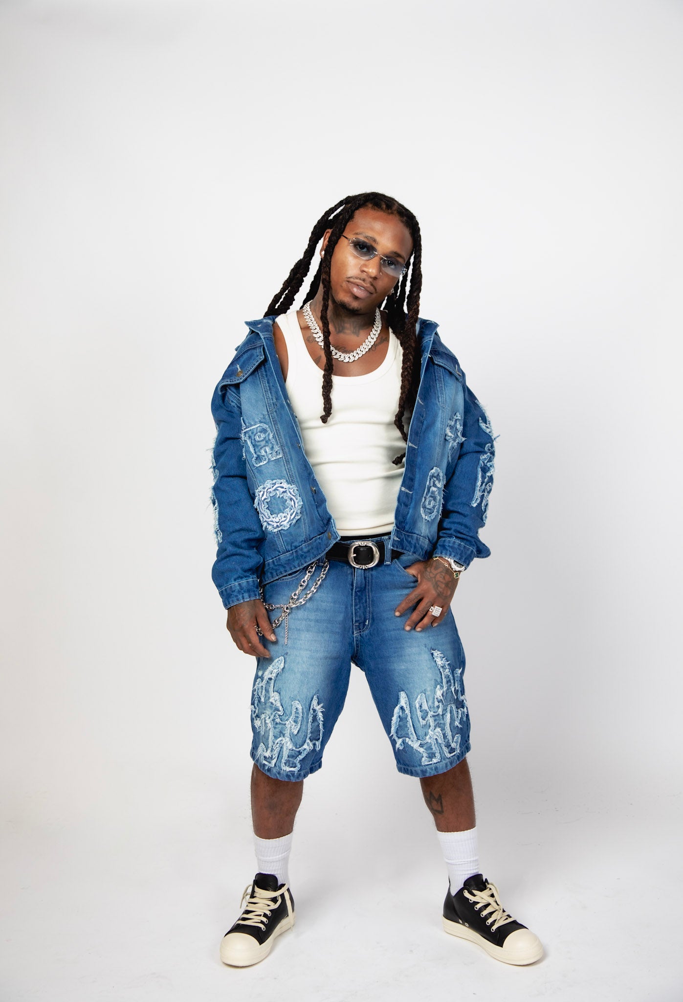“FR Distress” Jean Jacket