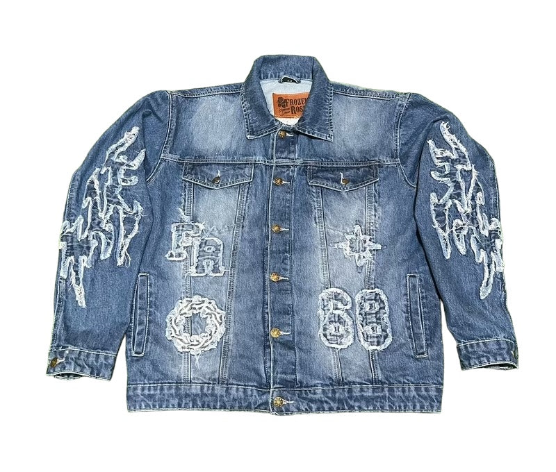 “FR Distress” Jean Jacket