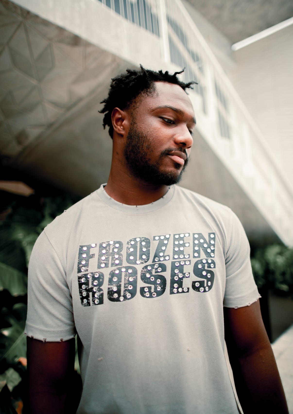 Frozen Roses “Iced” Crop Tee