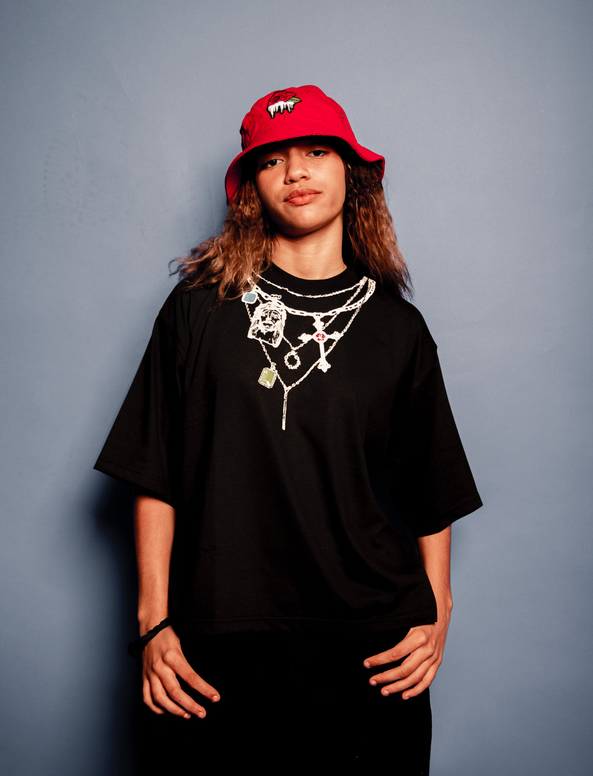 “FR Jesus Piece” Crop T-shirt