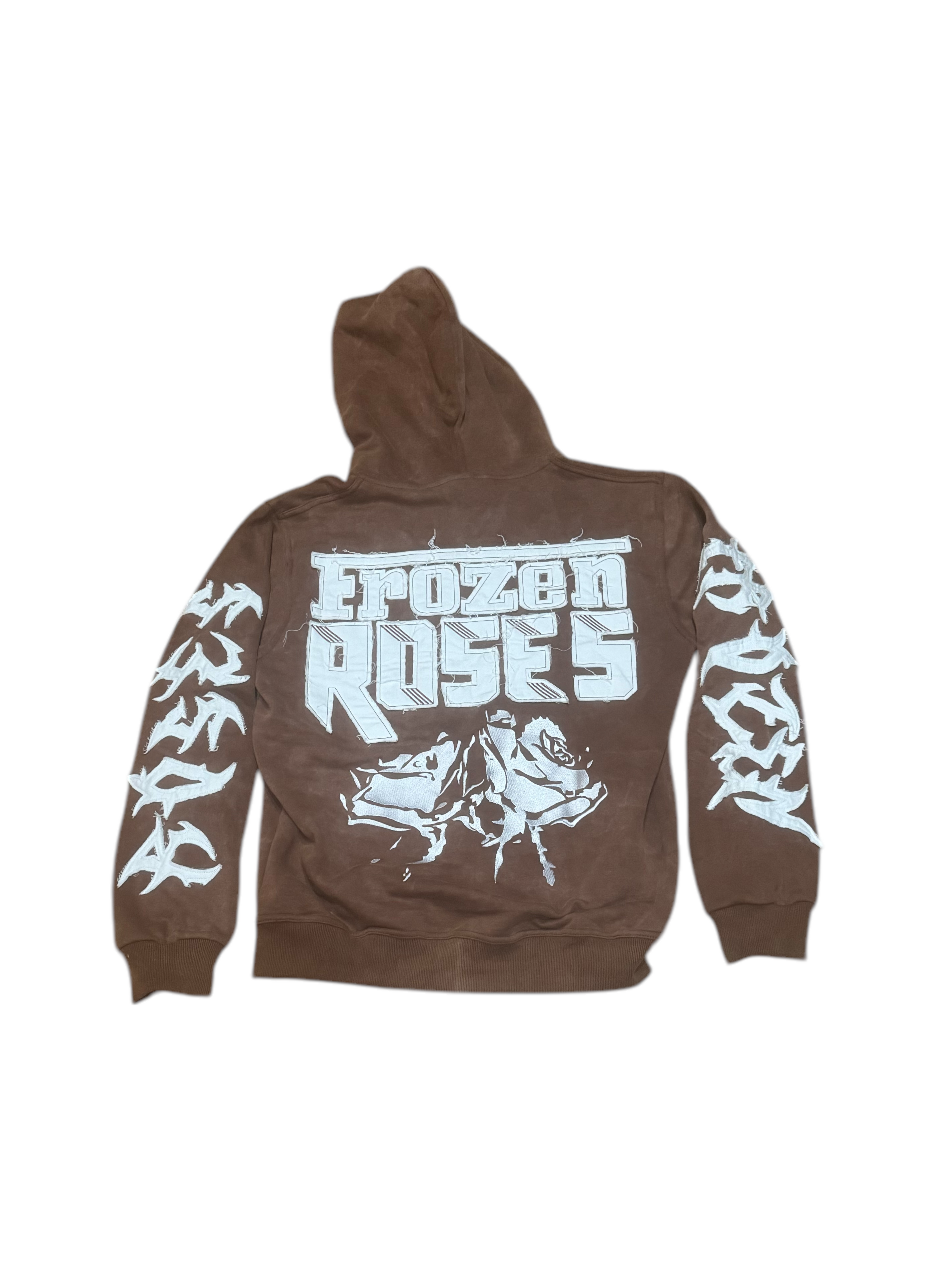 “FR Thorn Racer (Brown)” washed Hoodie