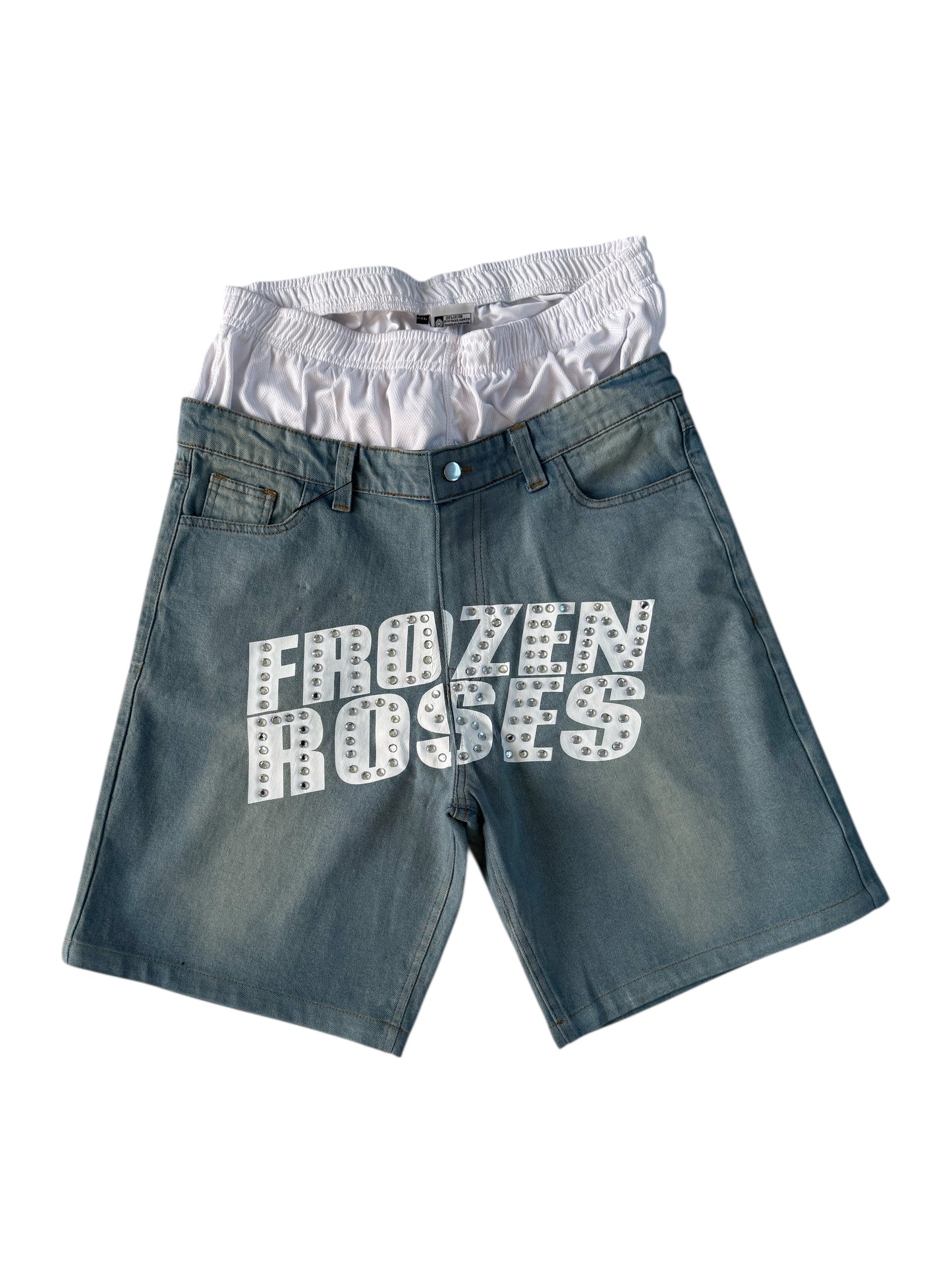 Frozen Roses “Double Waist” Shorts